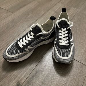 Paul Green Women’s Maddox Black And White Sneakers US Size 6.5